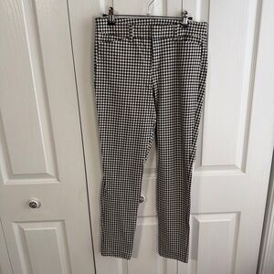 Old Navy houndstooth high rise pixie skinny size 6P